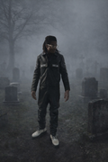 Fallen Seraph Leather Jumpsuit